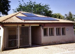 Installation solaire pour la production d'eau chaude d'un camping. SOLENEO Energies Nouvelles Carbonne (31)