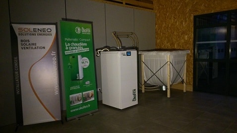 chaudiere_à_granulés_de_démonstration-SOLENEO chaudière à granulés de démonstration Pellematic Condens chez Solénéo