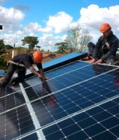 3kWc à Roques Installation de 3kWc en autoconsommation avec vente du surplus et capteur solaire thermique à Roques (31)