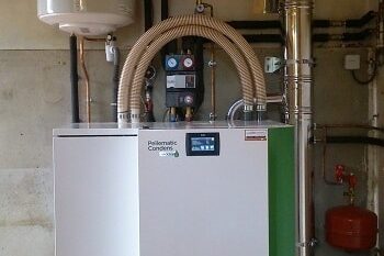 chaudière à granulés à condensation Pellematic Condens par Solénéo