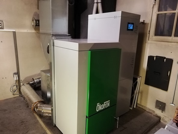 generateur_d_air_chaud_Pellematic_Air générateur d'air chaud à granulés par Solénéo