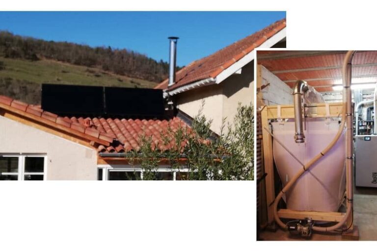 Solaire et bois avec Solénéo