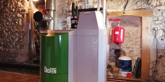 Chaudière Pellematic par Soleneo à Sainte-Croix-Volvestre