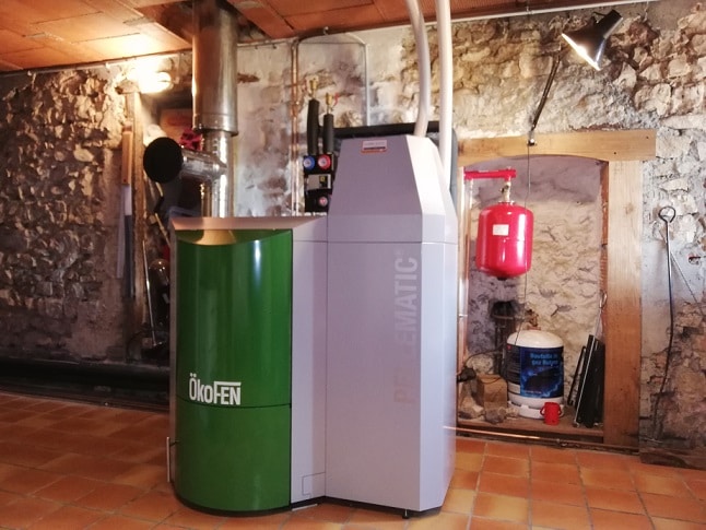 du_bois_au_granulé_par_Soleneo Chaudière Pellematic par Soleneo à Sainte-Croix-Volvestre