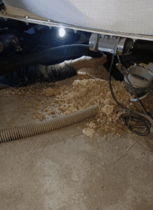 Vidage silo à granulés par ENSEM Lézat
