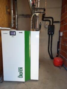 chaudière à granulés Okofen Pellematic à Lafitte-Vigordane 31