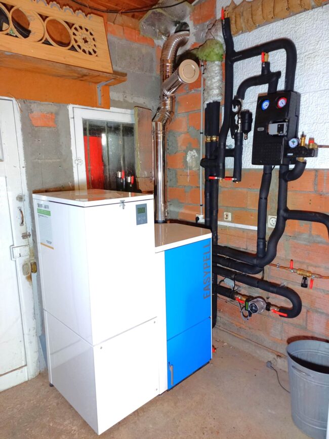 chaudière EasyPell by Okofen au Fossat 09