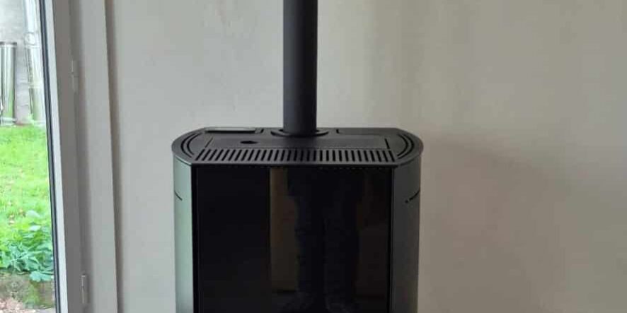 Poêle à granulés Fonte Flamme Mila 6 à Cassagne (31) Poêle à granulés Fonte Flamme Mila 6 à Cassagne (31)