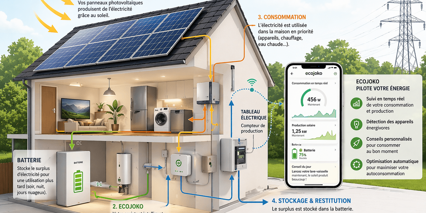 Système énergétique intelligent pour maison moderne Système énergétique intelligent pour maison moderne