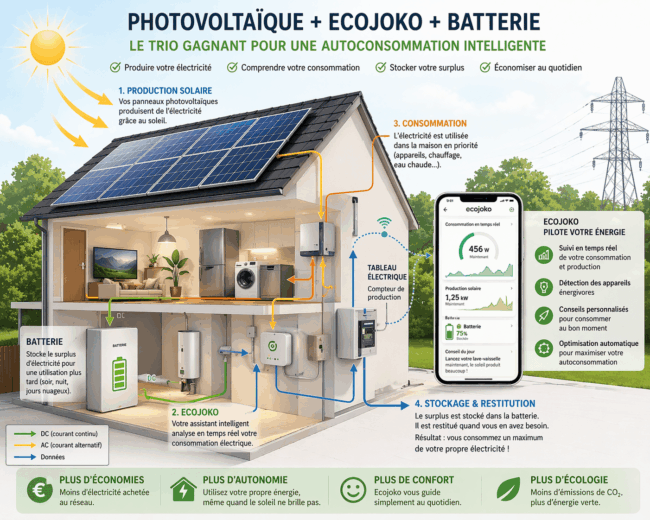 Système énergétique intelligent pour maison moderne Système énergétique intelligent pour maison moderne