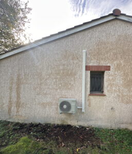 Unité extérieure Climatisation Hitachi AirHome 400 à Salles sur Garonne (31)